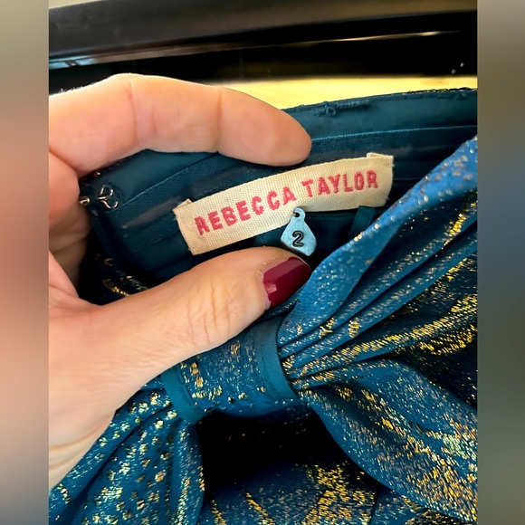 Rebecca Taylor Strapless Bow Dress - Picture 5 of 5